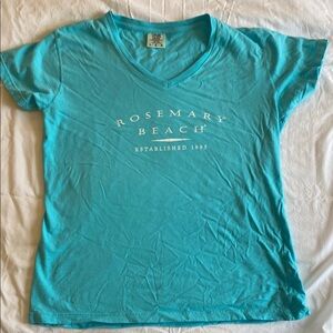 Rosemary Beach Short Sleeve V Neck T-Shirt